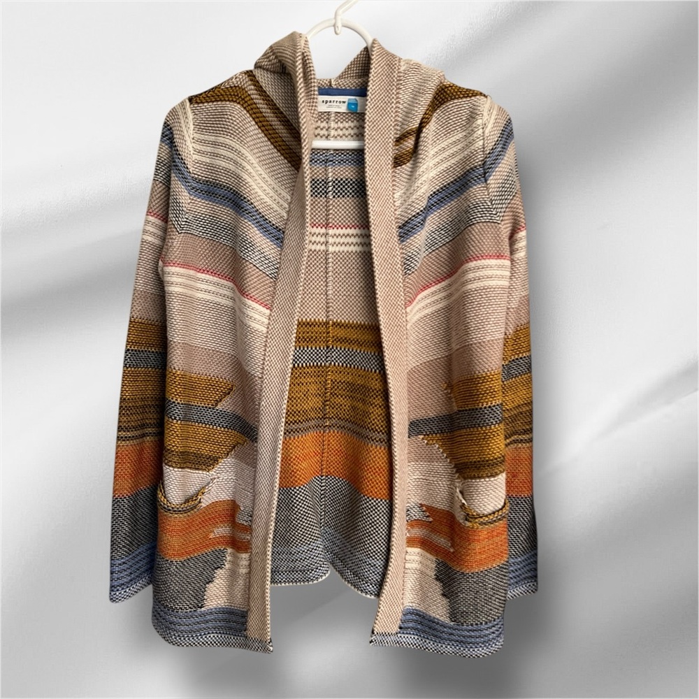 Sparrow Multicolor Striped Cardigan